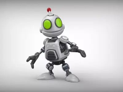 Clank Ratchet and Clank Robot 3D printing 3D print model