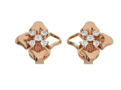 Light wt Pendant Earrings Set 3dm stl obj mtl gltf glb renders  3D print model