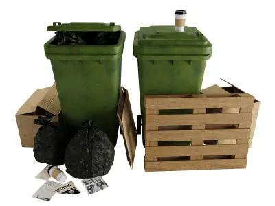 Street Trash - 3D Model 3D model