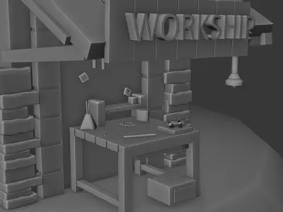 Ironhaven Workshop 3D model
