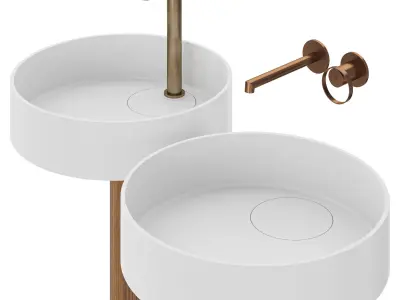 MOMA Design TOWER OYSTER - Floor sink 3D model