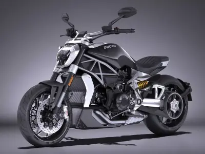 Ducati X-Diavel 2016 3D model