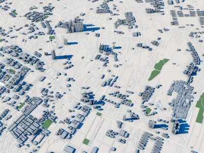 Tainan City Taiwan 3D model