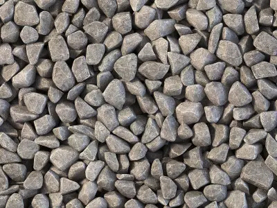 Rock splinter decor Big kit n1 3D model