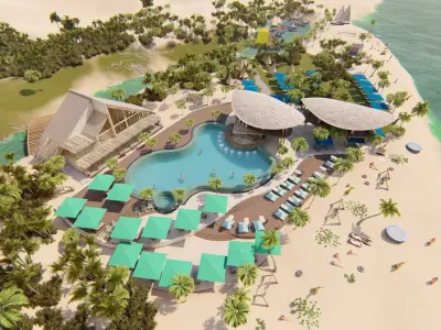 RESORT 3D model purchase