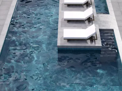 SWIMMING POOL NO103 A 3D model