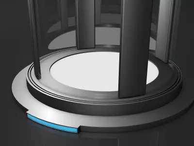 Sci Fi Liquid Incubator 3D model