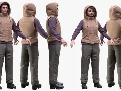  Man and Woman in Autumn Outfit 4 