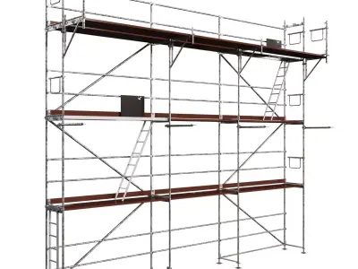 Scaffolding 3d model 3D model