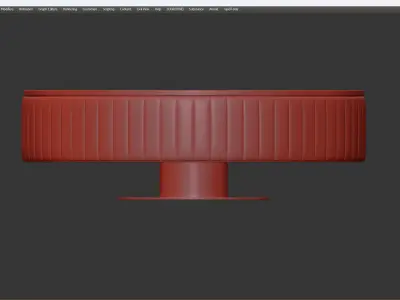 Giove Coffee Table by Daytona Low-poly 3D model