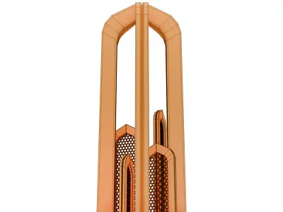 TM Chowk Roundabout - Medium Poly Game-Ready 3D Model Low-poly 3D model