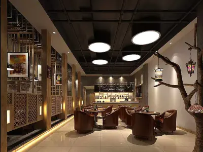 Business - Food Beverage 7-098 3D model