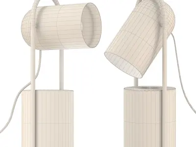 Table lamp Cerde 3D model