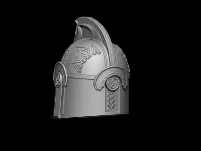 Mandalorian Rohirrim helmet 3d digital download 3D print model