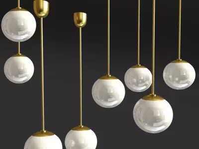 HL 99 Bauhaus Suspension 3D model