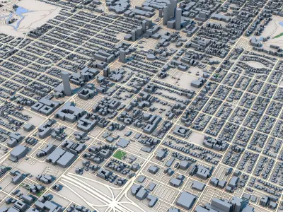 Phoenix City Arizona United States 3D model
