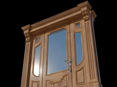 3D DOOR 3D model