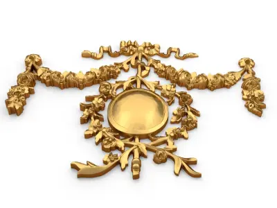 Classic decor ornament 52 3D print model