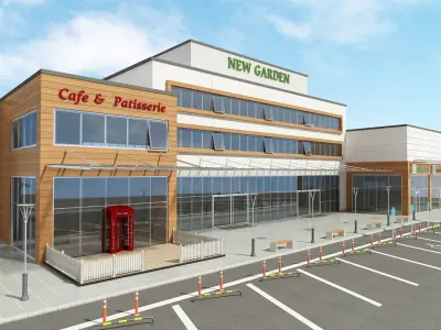 Mall Bulding 3D model