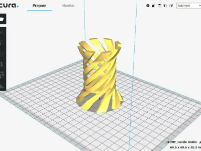 Candle Holder 3D print model