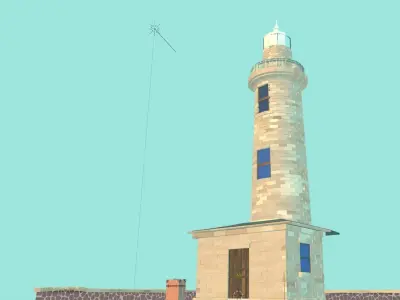 LightHouse SummerPocket Free 3D model