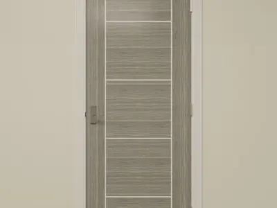 Vancouver Interior Door Set Low-poly 3D model