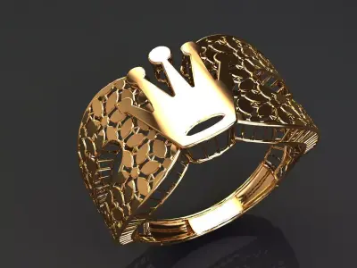 37 Crownlight Ring 2gm 3D print model