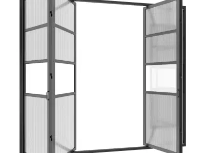Sliding doors 3D model