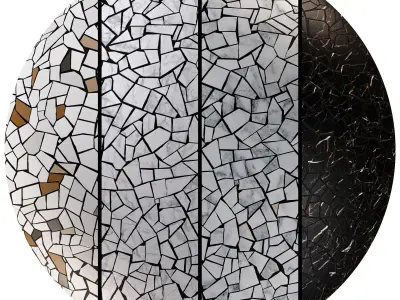  Broken - Chipped Tiles 01 - Seamless  Texture