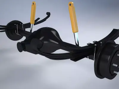 Rear Classic Chassis 3D model