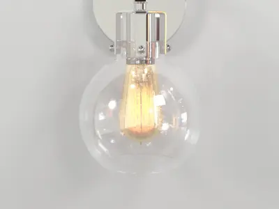 Shades of Light Hinley Seeded Glass Sconce 3D model