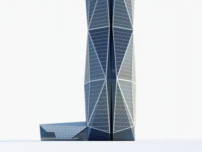 PIF Tower - Riyadh Saudi arabia 3D model