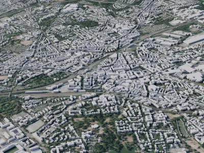 Bochum - Germany 3D model