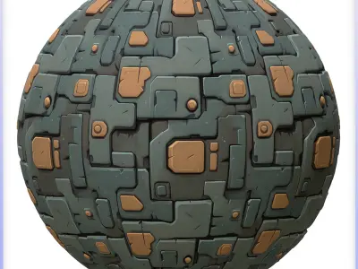 SciFi Seamless Texture Texture 58