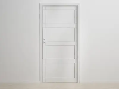 Sliding door 4 3D model