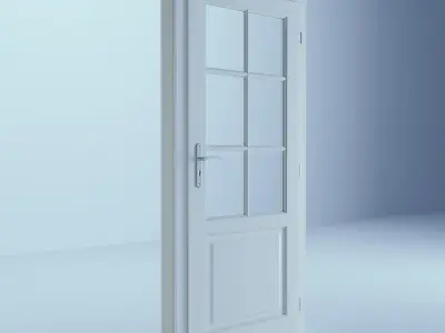 White Door 21 3D model