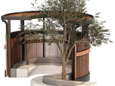 Arbors and Pergola 3D model