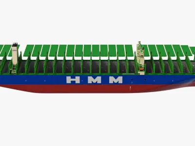  HMM Algeciras Class Container Ship 