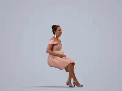 00256Anargul005 3D model