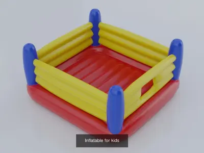 Inflatable Pack - Low Poly