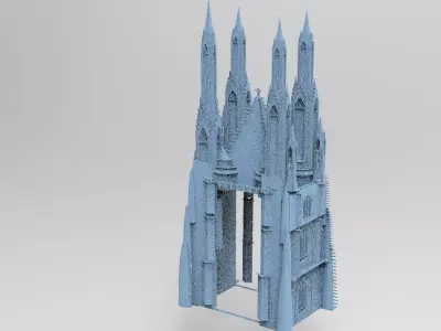 Cathedral Arch Wizards 1 3D model