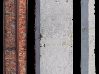 Loft columns 3D model