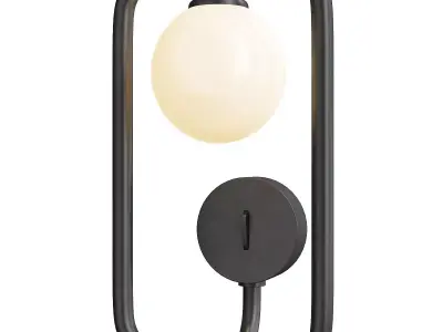 Sircle Wall Light Low-poly 3D model