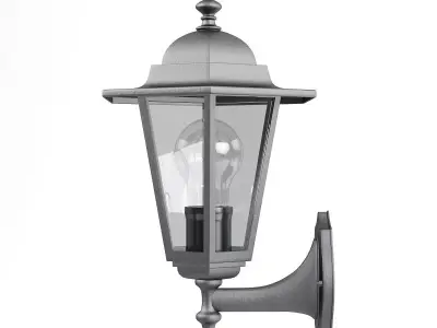 Classic Wall Exterior Lamp 3D Model 3D model