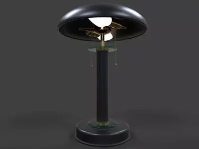 Table Lamp - High Poly 3D model