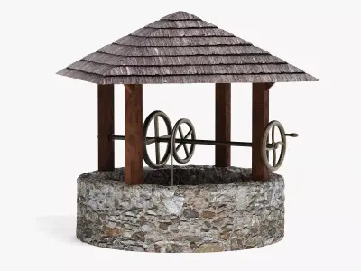 -Medieval Well- 3D model