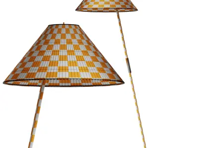 Hase BL Floor Lamp by Kalmar 3D model