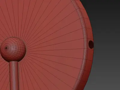 Wavelength Solo Quartz Small by Luke Lamp Co 3D model