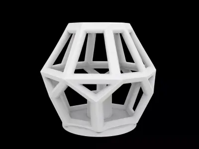 Tree Branch Lamp Holder 3D Print Model 3D print model