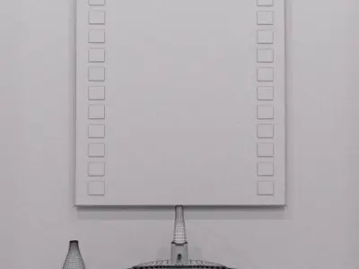 Illuminated Mirror 13 3D model